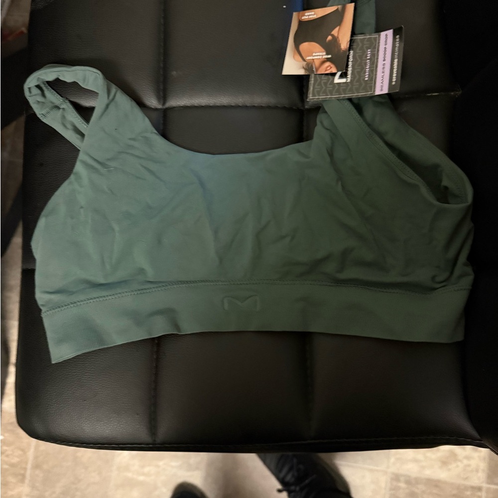 Green Sports Bra